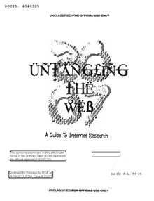 A Guide to Internet Research